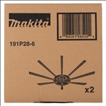 Makita Seitenbürsten 2 Stk. #191P28-6