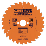 CMT Orange Sägeblätter für Nicht-Eisenmetalle, Kunststoffe - D190x2,6 d30 Z30 HW #284.190.30M