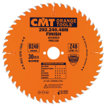 CMT Orange Kreissägeblätter für Querschnitte, für Handkreissägen - D240x2,8 d30 Z48 HW #C29224048M