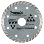 Makita Diamantscheibe, gewellt, 105 x 20 mm #A-84040