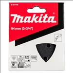 Makita 10 Stk. Schleifpapier Deltoid, 94 mm, K120 #B-21749