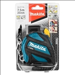 Makita Profi-Rollmaßband mit Spiralkabel und Gürtelclip, 7,5 m #B-57174