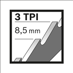 Bosch Säbelsägeblatt S 1542 K, Top for Wood, 2er-Pack #2608650681