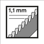 Bosch Stichsägeblatt T 318 AF Flexible for Metal, 3er-Pack #2608636230