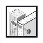 Bosch Gipsfaserplattenschraube 3,9 x 30 mm, 1000er-Pack #2608000553