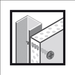 Bosch Trockenbauwand-Schraube, Feingewinde mit Bohrspitze 3,5 × 35 mm, 1000er-Pack #2608000554