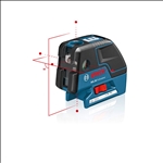 Bosch Kombilaser GCL 25, mit Schutztasche und Baustativ BT 150 #0601066B01