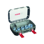 Bosch 9-tlg. Sheet Metal Lochsägen-Set für Sanitärinstallateure, 20–64 mm #2608580882