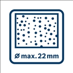Bosch Bohrhammer mit SDS plus GBH 2-21: Schnellspannbohrfutter SDS plus-Adapter #06112A6001