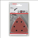 Bosch PRO F460 Schleifblatt Set, 93 x 93 mm; G60; G80; G120; G180; G240, 10-tlg. #2608607540