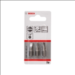 Bosch Schrauberbit Extra-Hart S 0,8 x 5,5, 25 mm, 3er-Pack #2607001461