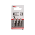 Bosch Schrauberbit Extra-Hart PH 4, 32 mm, 3er-Pack #2607001518