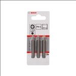 Bosch Schrauberbit Extra-Hart PH 1, 51 mm, 3er-Pack #2607001520