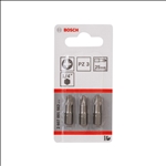 Bosch Schrauberbit Extra-Hart PZ 3, 25 mm, 3er-Pack #2607001562