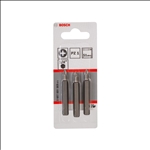 Bosch Schrauberbit Extra-Hart PZ 1, 51 mm, 3er-Pack #2607001569