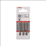 Bosch Schrauberbit Extra-Hart PZ 1, 49 mm, 3er-Pack #2607001575