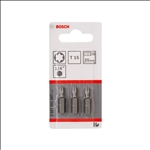 Bosch Schrauberbit Extra-Hart T15, 25 mm, 3er-Pack #2607001607