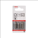 Bosch Schrauberbit Extra-Hart T40, 25 mm, 3er-Pack #2607001625