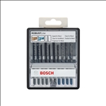 Bosch 10-tlg. Stichsägeblatt-Set Wood and Metal, Robust Line, T-Schaft #2607010542