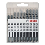 Bosch 10-tlg. Stichsägeblatt-Set Basic for Wood #2607010629