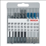 Bosch 10-tlg. Stichsägeblatt-Set Basic for Metal and Wood #2607010630