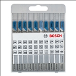 Bosch 10-tlg. Stichsägeblatt-Set Basic for Metal #2607010631