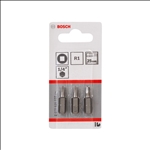 Bosch Schrauberbit Extra-Hart R1, 25 mm, 3er-Pack #2608521108