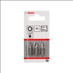 Bosch Schrauberbit Extra-Hart R2, 25 mm, 3er-Pack #2608521109