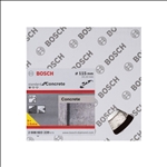 Bosch Diamanttrennscheibe Standard for Concrete, 115 x 22,23 x 1,6 x 10 mm, 10er-Pack #2608603239