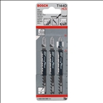 Bosch Stichsägeblatt T 144 D Speed for Wood, 3er-Pack #2608630560