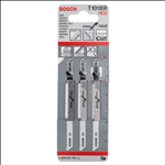 Bosch Stichsägeblatt T 101 BR Clean for Wood, 3er-Pack #2608633779