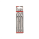 Bosch PRO Multi Material thick and thin T345XF Stichsägeblatt, 132 mm, 3-tlg. #2608634993