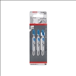 Bosch Stichsägeblatt T 118 EFS Basic for Stainless Steel, 3er-Pack #2608636499