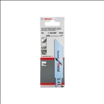 Bosch Säbelsägeblatt S 522 BF, Flexible for Metal, 2er-Pack #2608656269