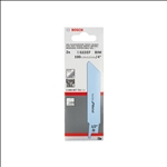 Bosch Säbelsägeblatt S 522 EF, Flexible for Metal, 2er-Pack #2608657721