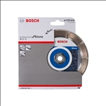 Bosch Diamanttrennscheibe Standard for Stone, 125 x 22,23 x 1,6 x 10 mm, 1er-Pack #2608602598