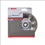 Bosch Diamanttrennscheibe Standard for Concrete, 115 x 22,23 x 1,6 x 10 mm, 1er-Pack #2608602196