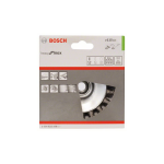 Bosch Kegelbürste, 115 mm, gezopfter Draht, Edelstahl #2608622109