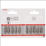 Bosch Schrauberbit Extra-Hart PZ 3, 25 mm, 10er-Pack #2607001563