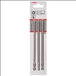 Bosch Schrauberbit-Set Extra-Hart, 3-teilig, PZ1, PZ2, PZ3, 152 mm #2607001762