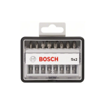 Bosch 8-teiliges Schrauberbit-Set, Robust Line, Sx PZ, Extra Hard-Ausführung #2607002557