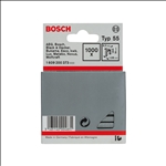 Bosch Schmalrückenklammer Typ 55, 6 x 1,08 x 19 mm, 1000er-Pack #1609200373