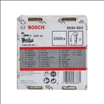 Bosch Senkkopf-Stift SK64 50G, 1,6 mm, 50 mm, verzinkt, 2500er-Pack #2608200505