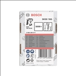 Bosch Senkkopf-Stift SK50 16G, 1,2 mm, 16 mm, verzinkt, 5000er-Pack #2608200511