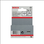 Bosch Flachdrahtklammer Typ 57, 10,6 x 1,25 x 14 mm, 1000er-Pack #2609200233