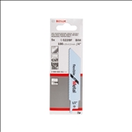 Bosch Säbelsägeblatt S 522 BF, Flexible for Metal, 5er-Pack #2608656011