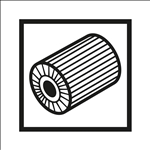 Bosch Lamellenschleifwalze, 19 mm, K 120, 100 mm #2608000599