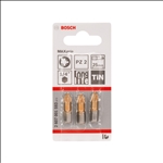 Bosch Schrauberbit Max Grip PZ 2, 25 mm, 3er-Pack #2607001593