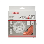 Bosch Carbide-Schleifköpfe, 180 mm, Feinheitsgrad mittel, Scheibenform flach #2608600363