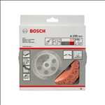 Bosch Carbide-Schleifköpfe, 180 mm, Feinheitsgrad grob, Scheibenform flach #2608600364